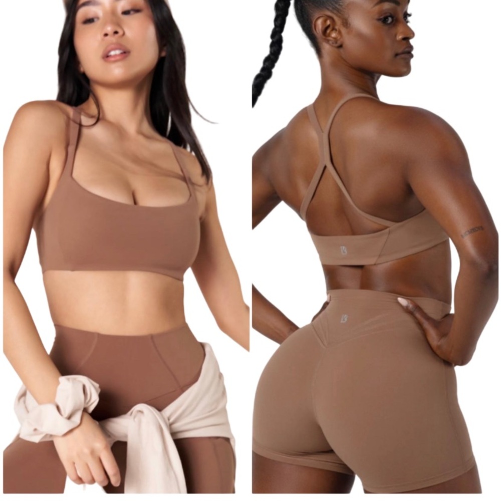 Brown COCOA collection
Sports Bra and Shorts Set